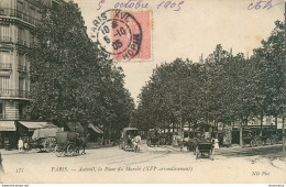 CPA Paris-Auteuil-La Place Du Marché-575-Timbre      L2236 - Autres & Non Classés