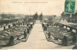 CPA Castres-Jardin De L'évêché-Timbre   L1584 - Castres