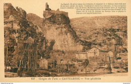 CPA Gorges Du Tarn-Castelbouc-Vue Générale      L1584 - Autres & Non Classés