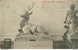 CPA Paris-Musée Des Arts Décoratifs-Cerf-Timbre      L1585 - Musei