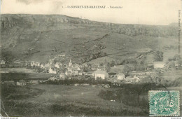 CPA St-Saint Bonnet De Marcenat-Panorama-Timbre   L1778 - Other & Unclassified