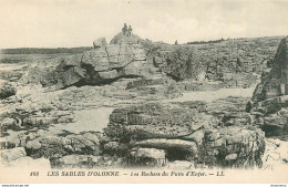 CPA Les Sables D'Olonne-Les Rochers Du Puits D'enfer-108       L1671 - Sables D'Olonne