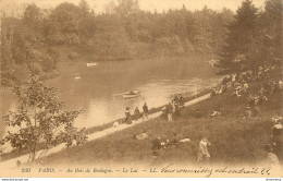 CPA Paris-Au Bois De Boulogne-Le Lac-340-Timbre     L1683 - Other & Unclassified