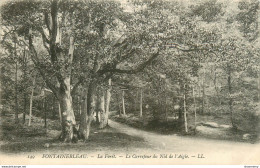 CPA Fontainebleau-La Forêt-Le Carrefour Du Nid De L'Aigle-149-Timbre     L1683 - Fontainebleau