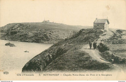 CPA Rothéneuf-Chapelle Notre Dame Des Flots Et Le Sémaphore     L1518 - Rotheneuf