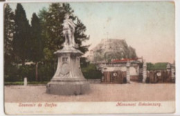 CORFOU Monument Schulenburg 1910 - Grecia