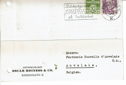 DANMARK  Carte Postal D'entreprise - Cartas & Documentos