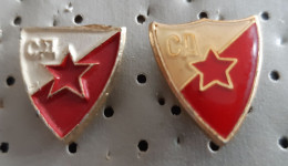 Baketball Football Club SD Crvena Zvezda Red Star Belgrade Serbia  Pins - Baloncesto