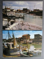 CP 17 Charente Maritime LA TREMBLADE - Lot De 2 Cartes Postale - Le Port Ostréicole Sur La Seudre - Ostréiculture Chenal - La Tremblade