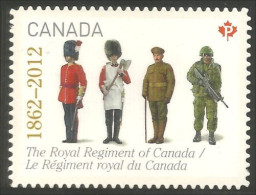 Canada Regiments Royal Regiment Annual Collection Annuelle MNH ** Neuf SC (C25-80ia) - Unused Stamps