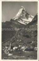 11665514 Zermatt VS Mit Matterhorn  - Sonstige & Ohne Zuordnung