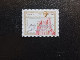 France 2024 Julie Victoire DAUBIE 1824 1874 First Woman Obtain Bachelor 1961 1v Mnh - Nuovi