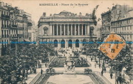 R031954 Marseille. Place De La Bourse. 1922 - Monde