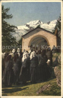 11665467 Saas-Fee Maria Z. Hohen Stiege Und Alphubel Saas-Fee - Sonstige & Ohne Zuordnung