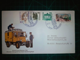 ALLEMAGNE (Deutsche Post) ; Enveloppe FDC Commémorative De "The Free Welfare Association" Avec Cachet Spécial Et Variét - 1981-1990