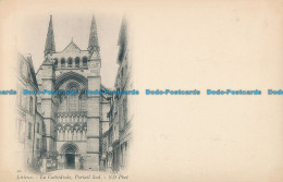 R033876 Lisieux. La Cathedrale Portail Sud. ND. No 10 - Monde