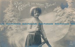 R031970 Viel Gluck Im Neuen Jahre. 1913 - Monde