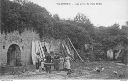 CPA Villedieu Le Château-Les Caves Du Pont Bodin      L2425 - Other & Unclassified