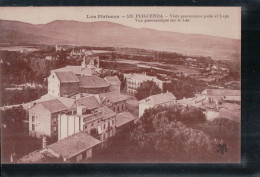 Cpa Puigcerda Vista Panoramica Pacia El Lago - Gerona