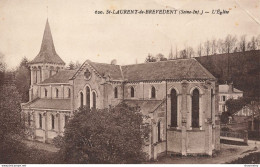 CPA Saint Laurent De Brévedent-L'église-620-RARE      L2425 - Sonstige & Ohne Zuordnung