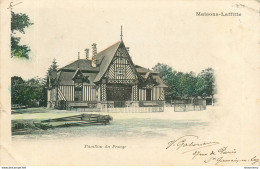 CPA Maisons Laffitte-Pavillon Du Pesage-état Moyen-en Couleur-Timbre       L1278 - Maisons-Laffitte