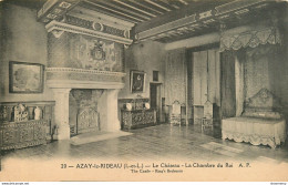 CPA Chateau Azay Le Rideau-La Chambre Du Roi       L1278 - Azay-le-Rideau