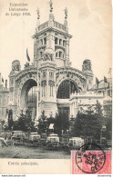 CPA Exposition Universelle Et Internationale,Liége 1905-Entrée Principale-Timbre     L2419 - Luik