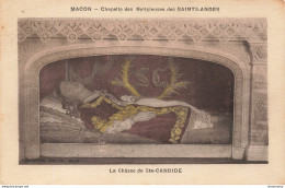 CPA Macon-Chapelle Des Religieuses Des Saints Anges-La Chasse De Ste Candide      L2423 - Macon