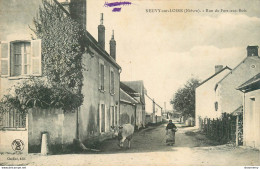 CPA Neuvy Sur Loire-Rue Du Port Aux Bois-Timbre     L1430 - Altri & Non Classificati