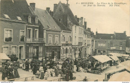 CPA Belleme-La Place De La République Un Jour De Marché      L1595 - Sonstige & Ohne Zuordnung