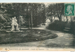 CPA Bagnères De Bigarre-Jardin De Vigneaux-Timbre       L1596 - Bagneres De Bigorre