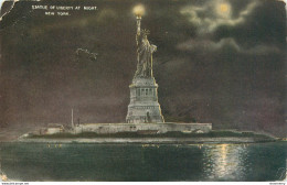 CPA New York-Statue Of Liberty-Timbre         L1684 - Estatua De La Libertad