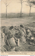 CPA La Grande Guerre-Retranchement De Chasseurs Mitrailleurs Sur Le Front Dans Les Vosges-129     L2440 - Guerra 1914-18