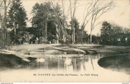 CPA Nantes-Le Jardin Des Plantes-Le Petit étang-50        L1667 - Nantes