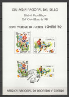 Spain 1981 Football Soccer World Cup Set Of 2 On First Day Print - 1982 – Spain