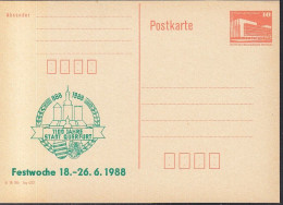 DDR PP 19 II, Ungebraucht, 1100 Jahre Stadt Querfurt, 1988 - Privé Postkaarten - Ongebruikt