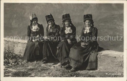 11665320 Wallis Valais Kanton Walliserinnen In Tracht Sion - Other & Unclassified