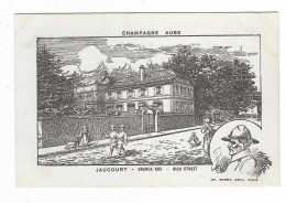 CPA JAUCOURT, GRANDE RUE, HIGH STREET, D'APRES UNE ILLUSTRATION, AUBE 10 - Autres & Non Classés