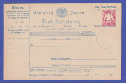 Bayern Ganzsache Postanweisung Mi.-Nr. A5 I Postfrisch ** - Interi Postali