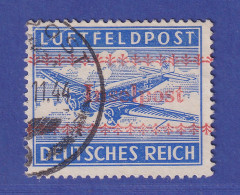 Dt. Reich 1944 Luft-Feldpostmarke Insel Kreta Mi.-Nr. 7A Mit Feldpost-O - Feldpost 2da Guerra Mundial