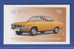 Bund 2017 Auto Opel Manta 90Cent SELBSTKLEBEND Mi-Nr. 3302** - Altri & Non Classificati