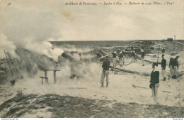 CPA Artillerie De Forteresse-Ecoles à Feu-Batterie   L1361 - Maniobras