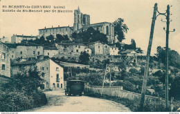 CPA Saint Bonnet Le Château-Entrée   L1361 - Autres & Non Classés