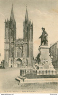 CPA Coutances-Statue De Tourville       L1366 - Coutances