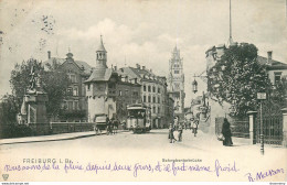 CPA Freiburg Im Breisgau-Schwabentorbrücke-Timbre       L1366 - Freiburg I. Br.