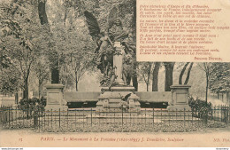 CPA Paris-Monument à La Fontaine-27        L1620 - Andere Monumenten, Gebouwen