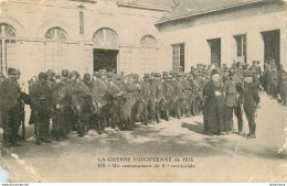 CPA Guerre Européenne De 1914-Un Cantonnement-état Mauvais       L1620 - Weltkrieg 1914-18