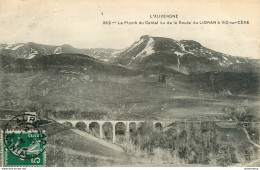 CPA Le Plomb Du Cantal Vu De La Route Du Lioran-262-Timbre      L2028 - Other & Unclassified