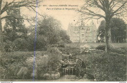 CPA Environs D'Ernée-Parc Et Château De Mégaudais-Timbre       L2132 - Ernee