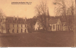 CPA Labussière Sur Ouche-Une Partie De L'abbaye Et L'église       L2450 - Andere & Zonder Classificatie